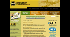 Desktop Screenshot of nccco.org
